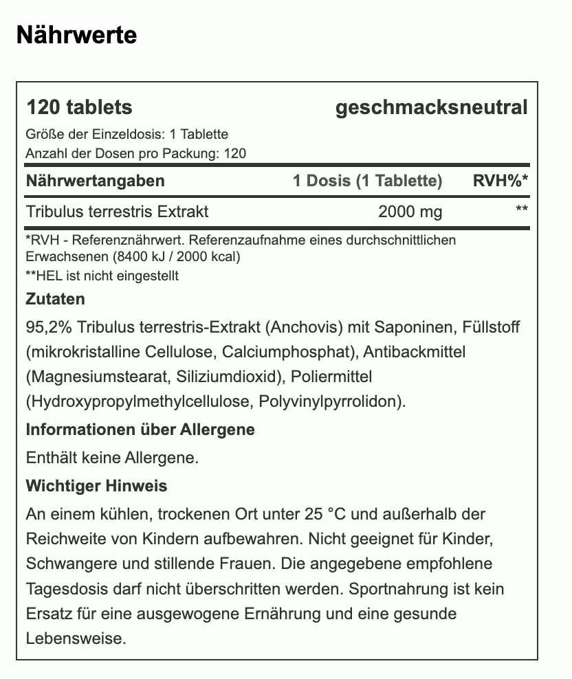 BioTech USA Tribooster