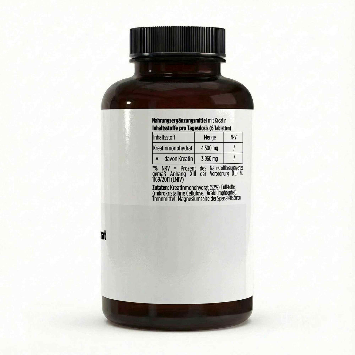 Kreatin Monohydrat - 180 Tabletten