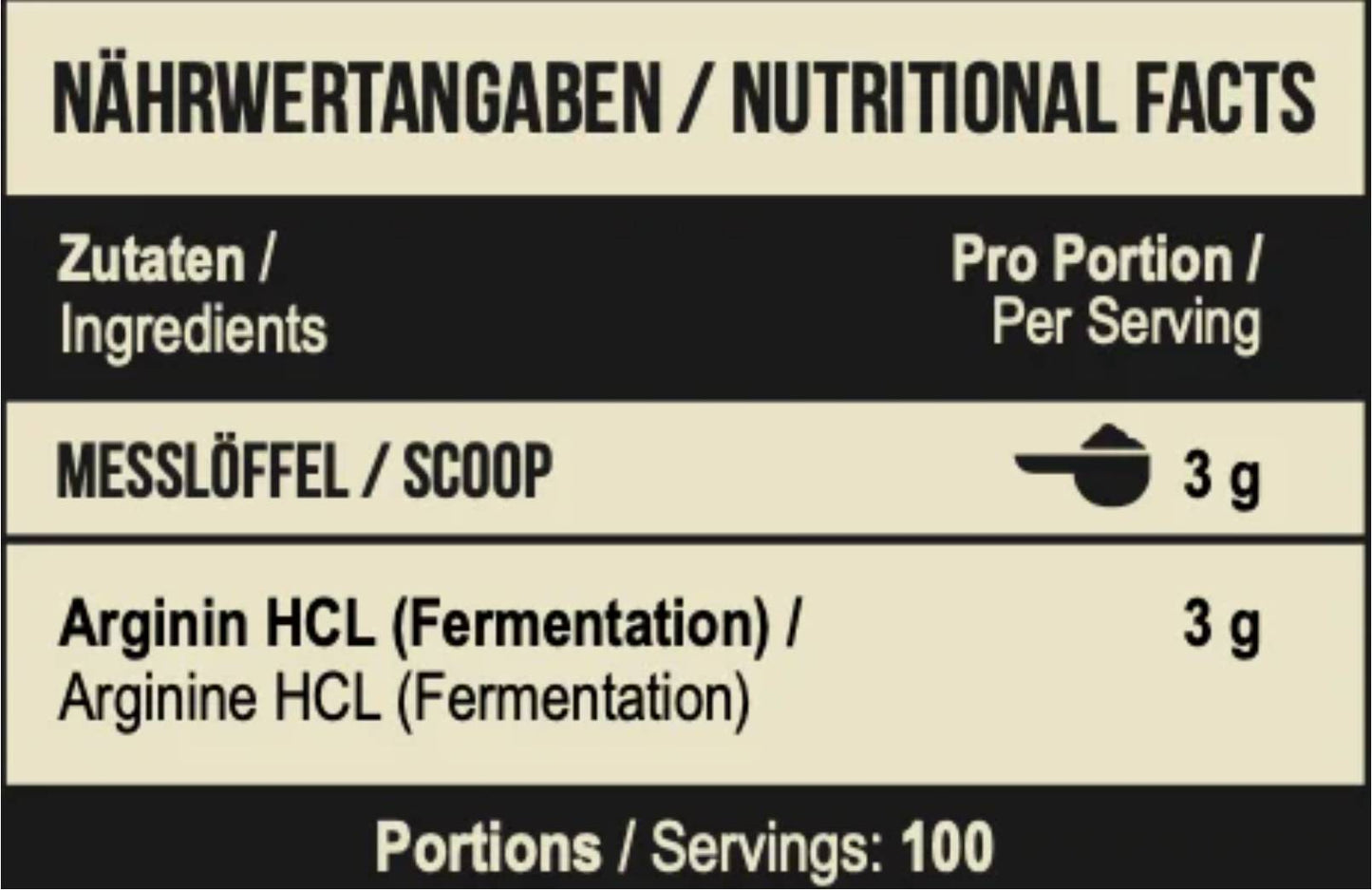 MST - Arginine HCL 300g