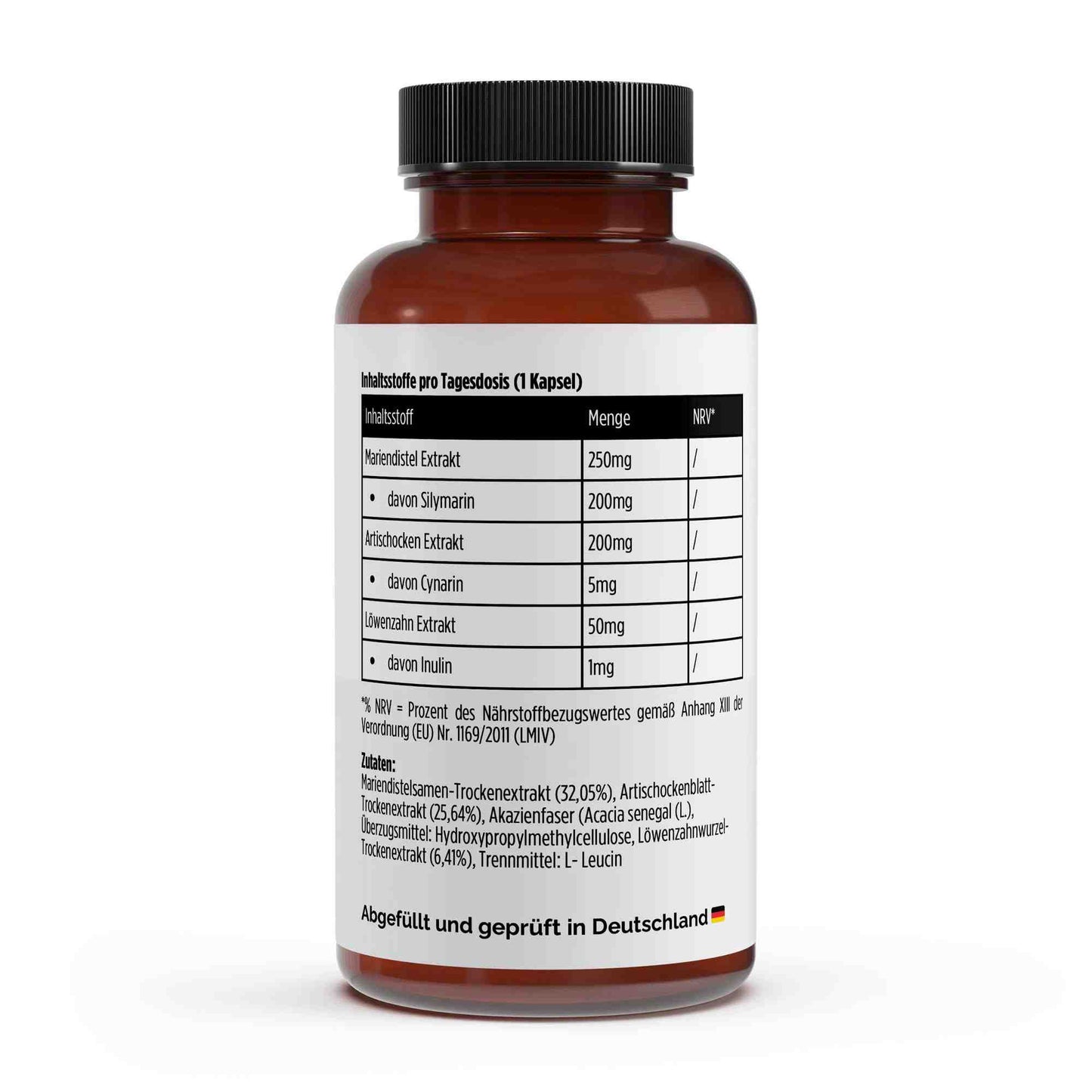 Mariendistel Artischocke Löwenzahn Komplex - Sugars Muscle - 120 Kapseln