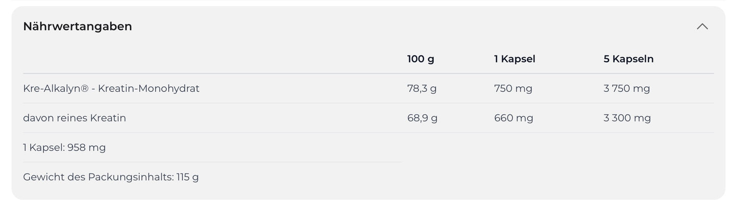 Nutrend Kre-Alkalyn - 120 Caps