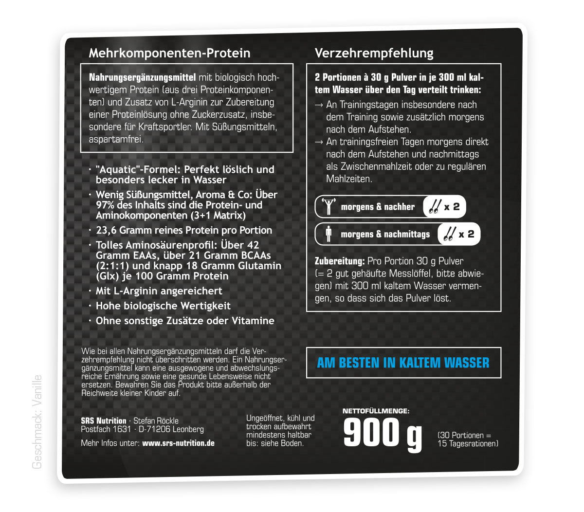 High Protein - SRS Nutrition