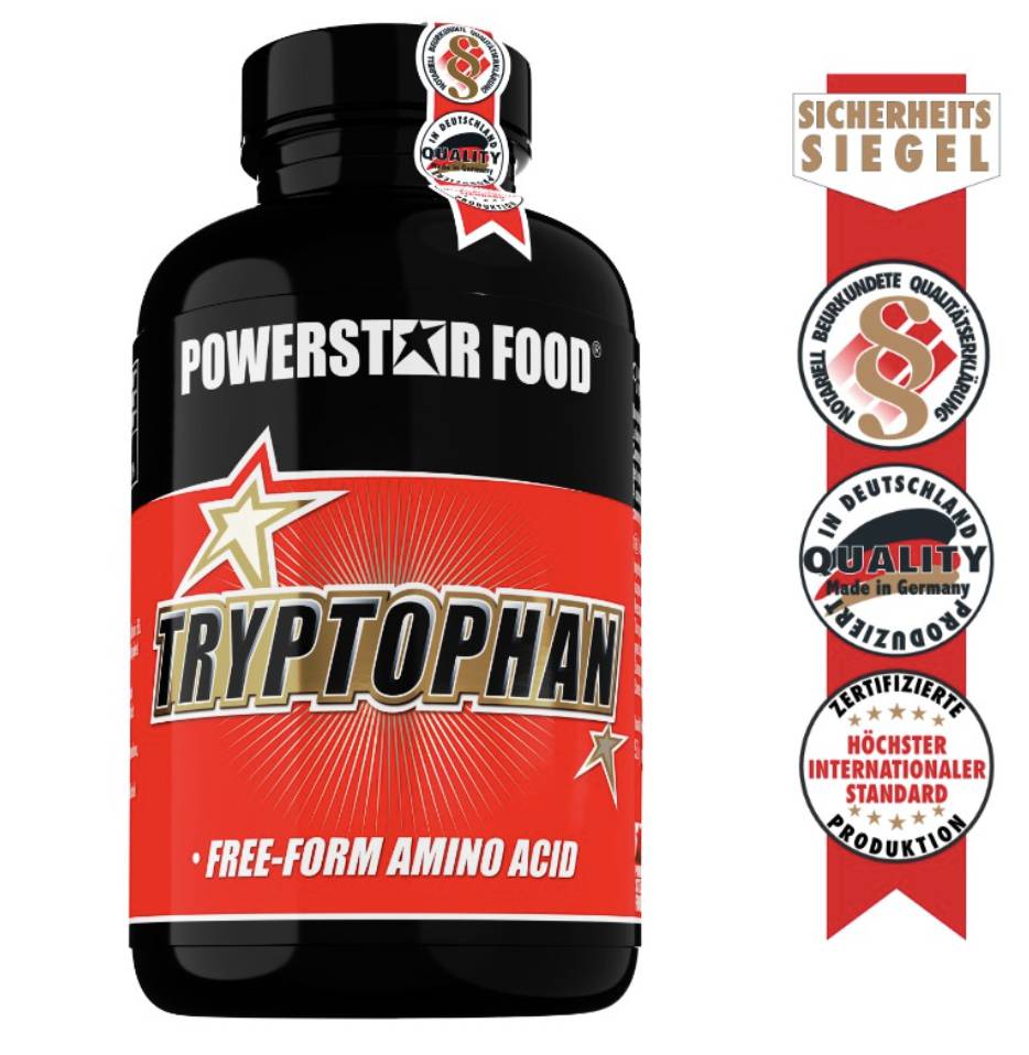 TRYPTOPHAN - L-Tryptophan hochdosiert - 100 Kapseln vegan