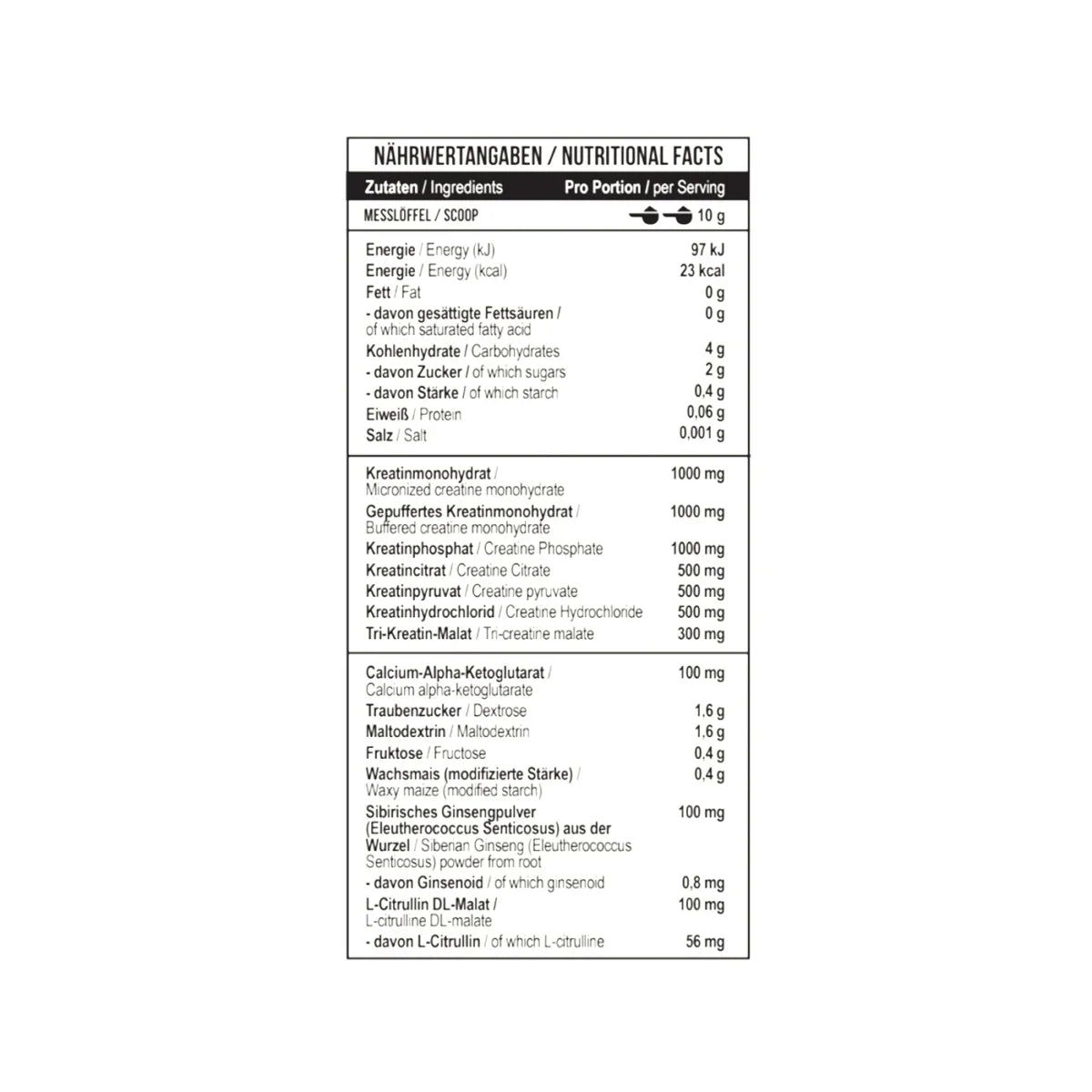 MST - Creatine Kick 500g