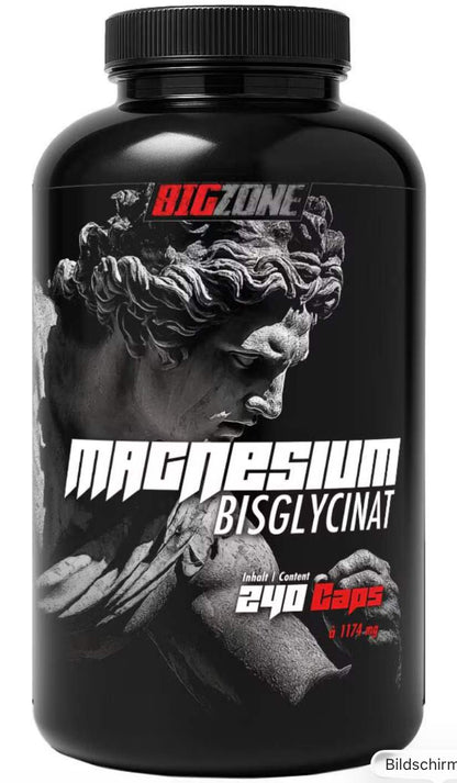 Big Zone - Magnesium Bisglycinat 240 Kapseln