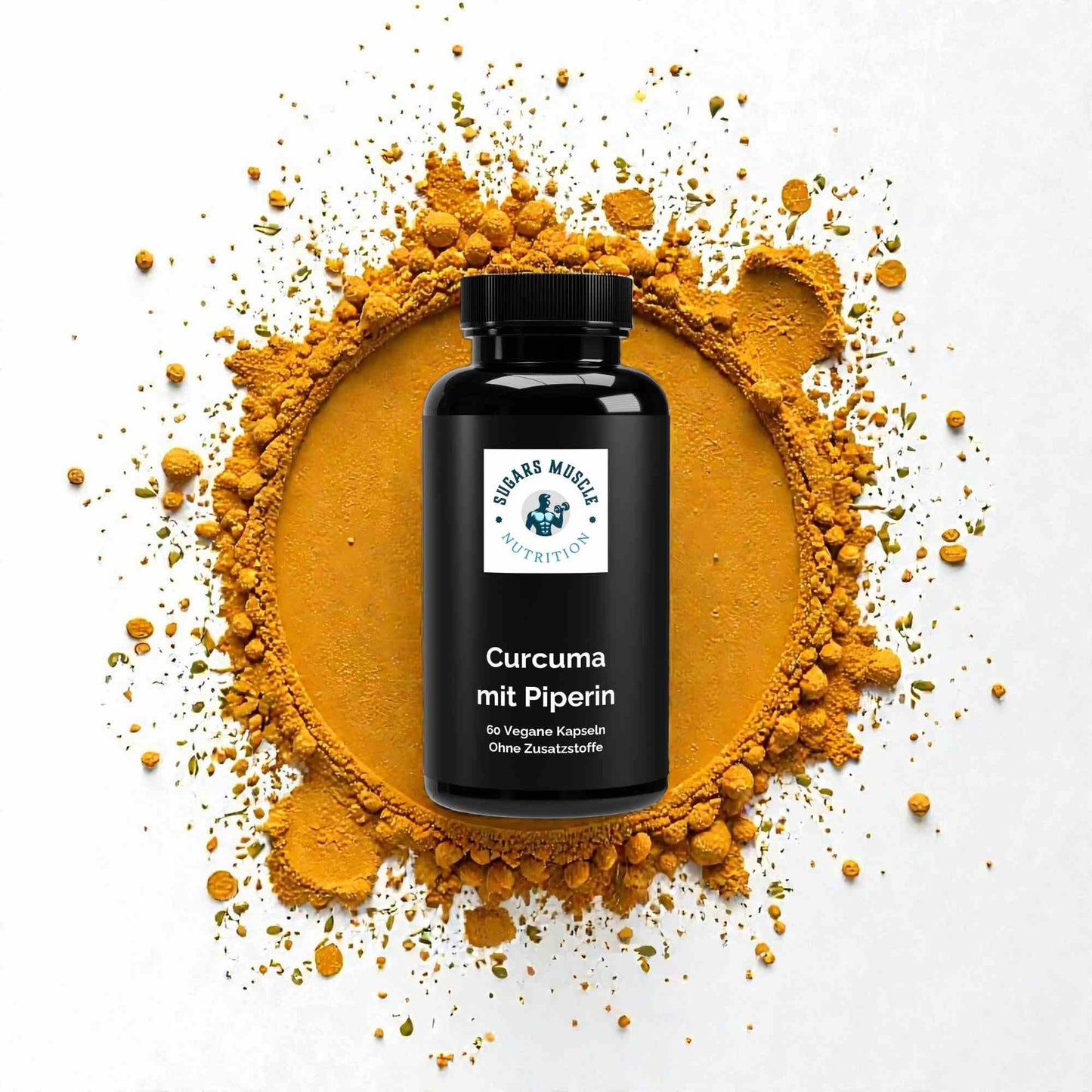 Kurkuma + Piperin - 60 Kapseln