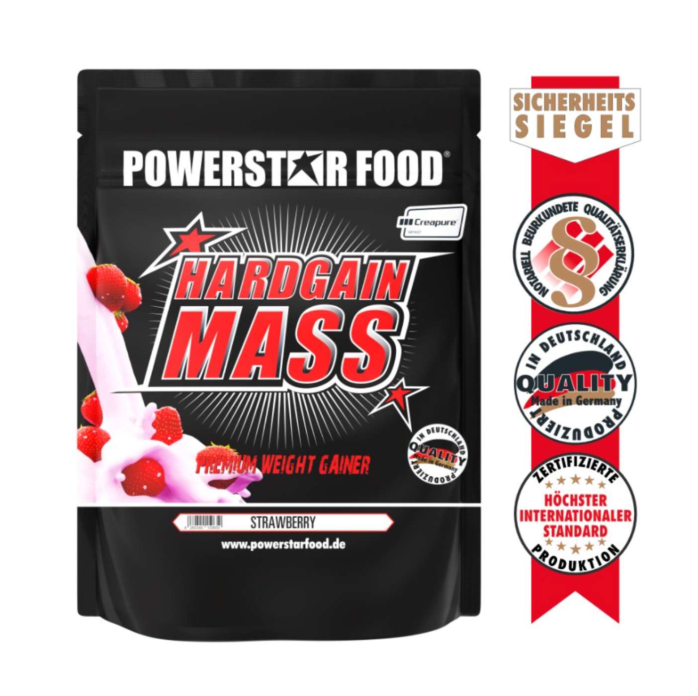 Powerstar Food - HARDGAIN MASS 2.0 - Weight Gainer Shake