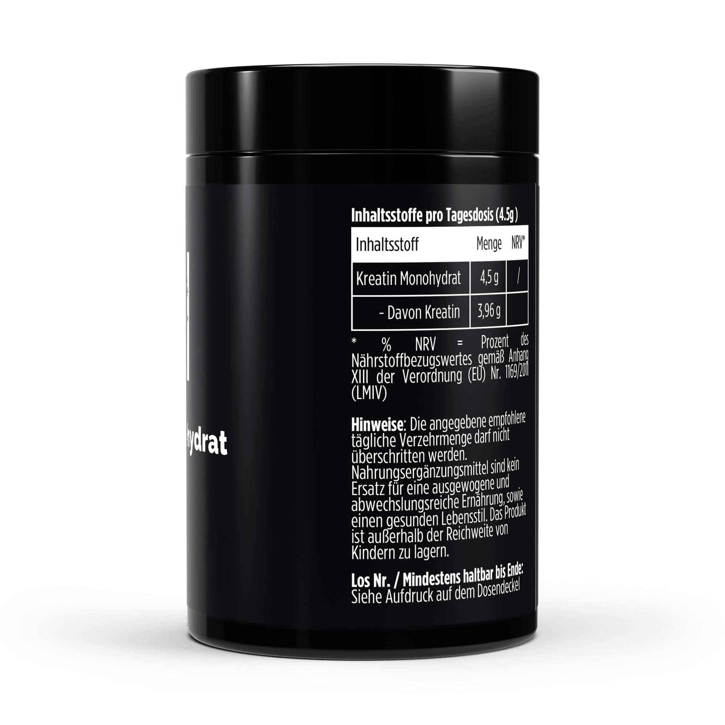 Kreatin Monohydrat – Geschmacksneutrales Pulver – 500 g