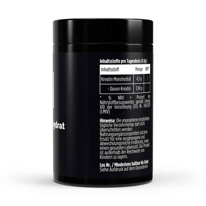 Kreatin Monohydrat – Geschmacksneutrales Pulver – 500 g