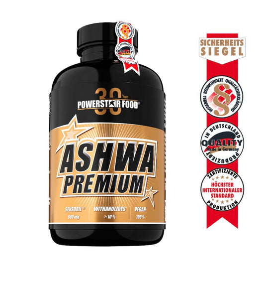 ASHWA PREMIUM - Powerstar Food - 140 Kapseln