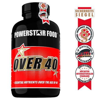 Powerstar Food - OVER 40  - Anti-Aging - 300 Kapseln