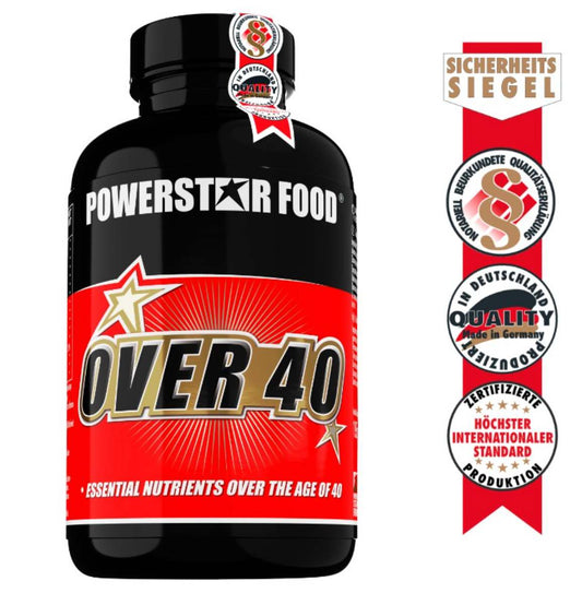 Powerstar Food - OVER 40  - Anti-Aging - 300 Kapseln