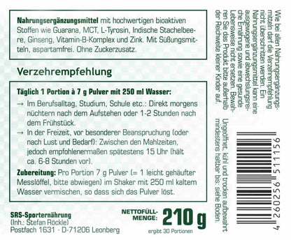 Geistesblitz - SRS Nutrition