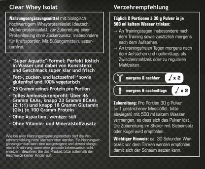 Aqua Clear Whey - SRS Nutrition