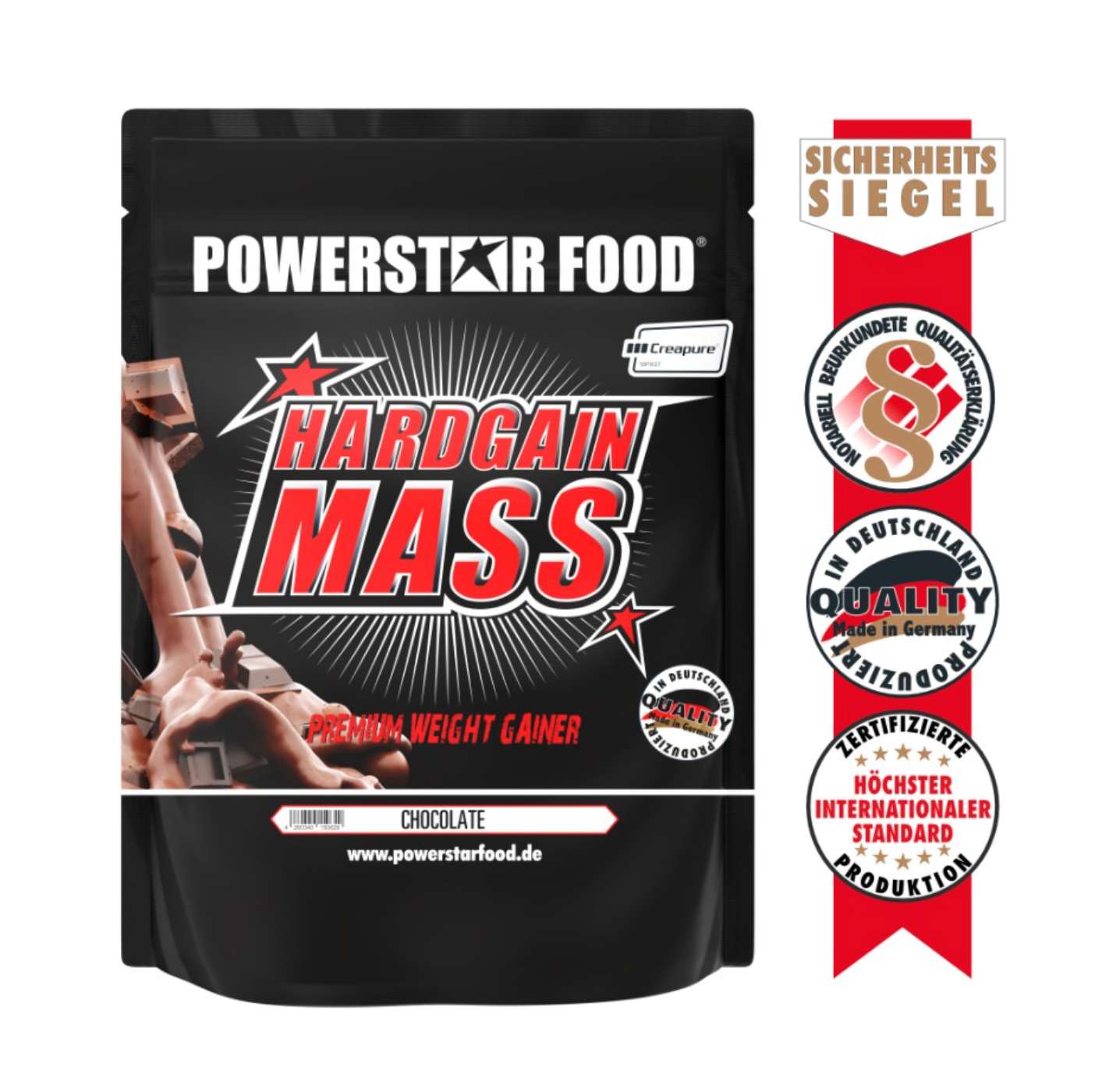 Powerstar Food - HARDGAIN MASS 2.0 - Weight Gainer Shake