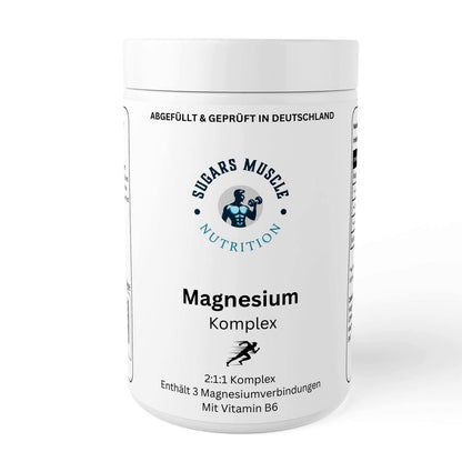 Magnesium Komplex - Sugars Muscle Nutrition - 90 Kapseln