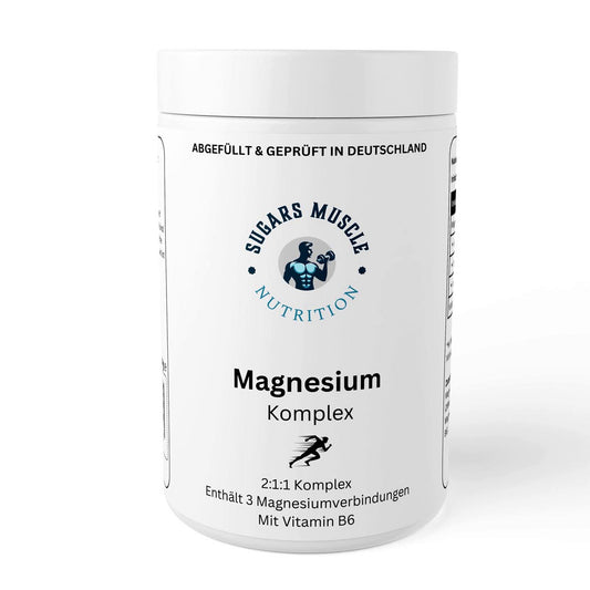 Magnesium Komplex - Sugars Muscle Nutrition - 90 Kapseln