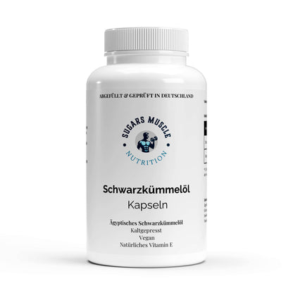 Ägyptisches Schwarzkümmelöl - 240 vegane Softgels