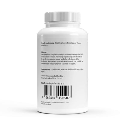 Ägyptisches Schwarzkümmelöl - 240 vegane Softgels