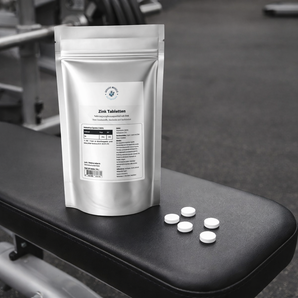 Zink Bisglycinat 25mg - 500 Tabletten (Aluminium Doypack)