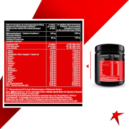 WHEY AMINO - 100% Whey Hydrolysat - 500 Tabletten